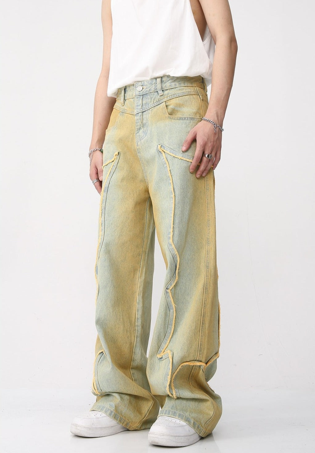 Rustical Wide Leg Denim