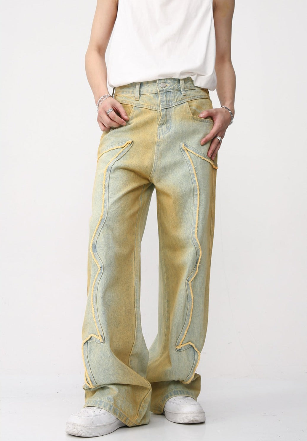 Rustical Wide Leg Denim