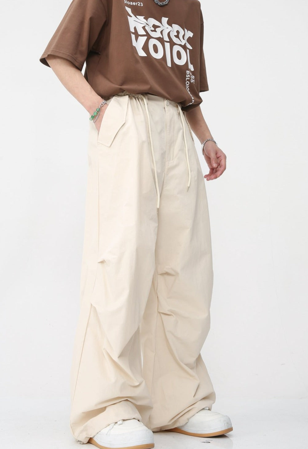 Loose Parachute Pants