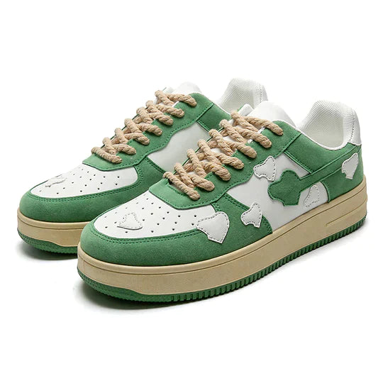 Green Retro Sneaker