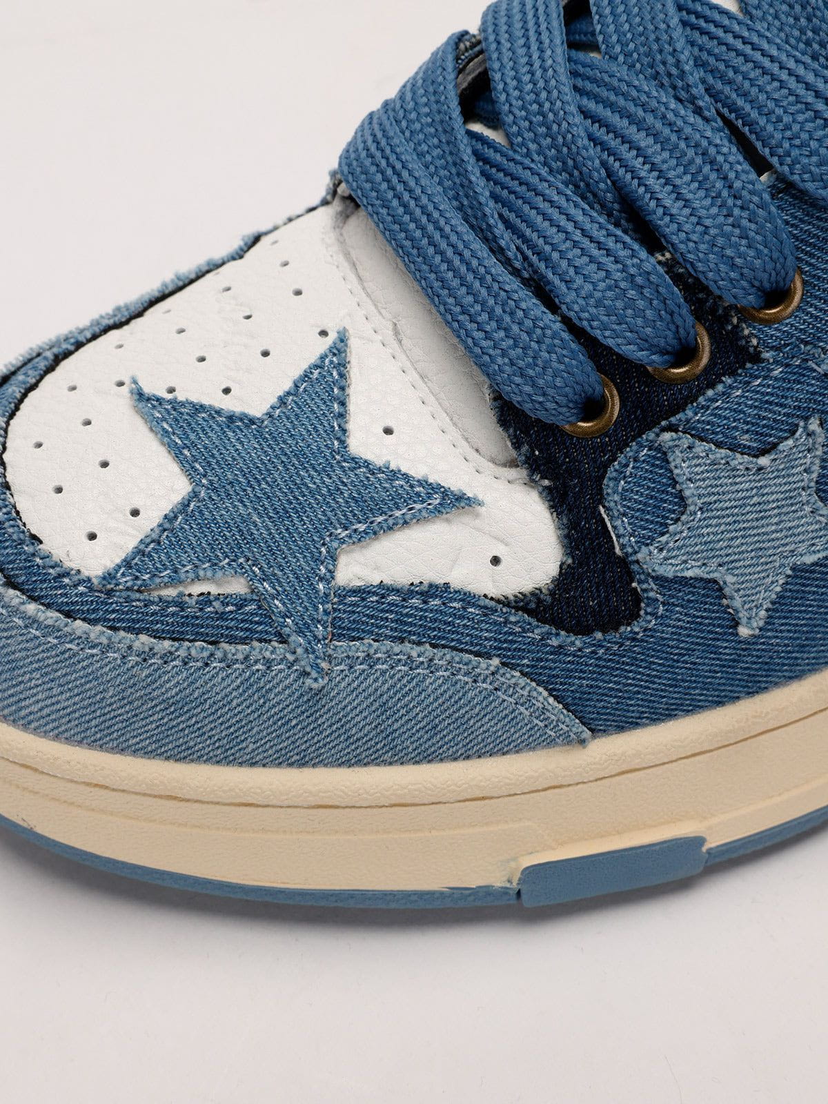 Starry Climb Stars Lässige All-Match-Denim-Skateschuhe