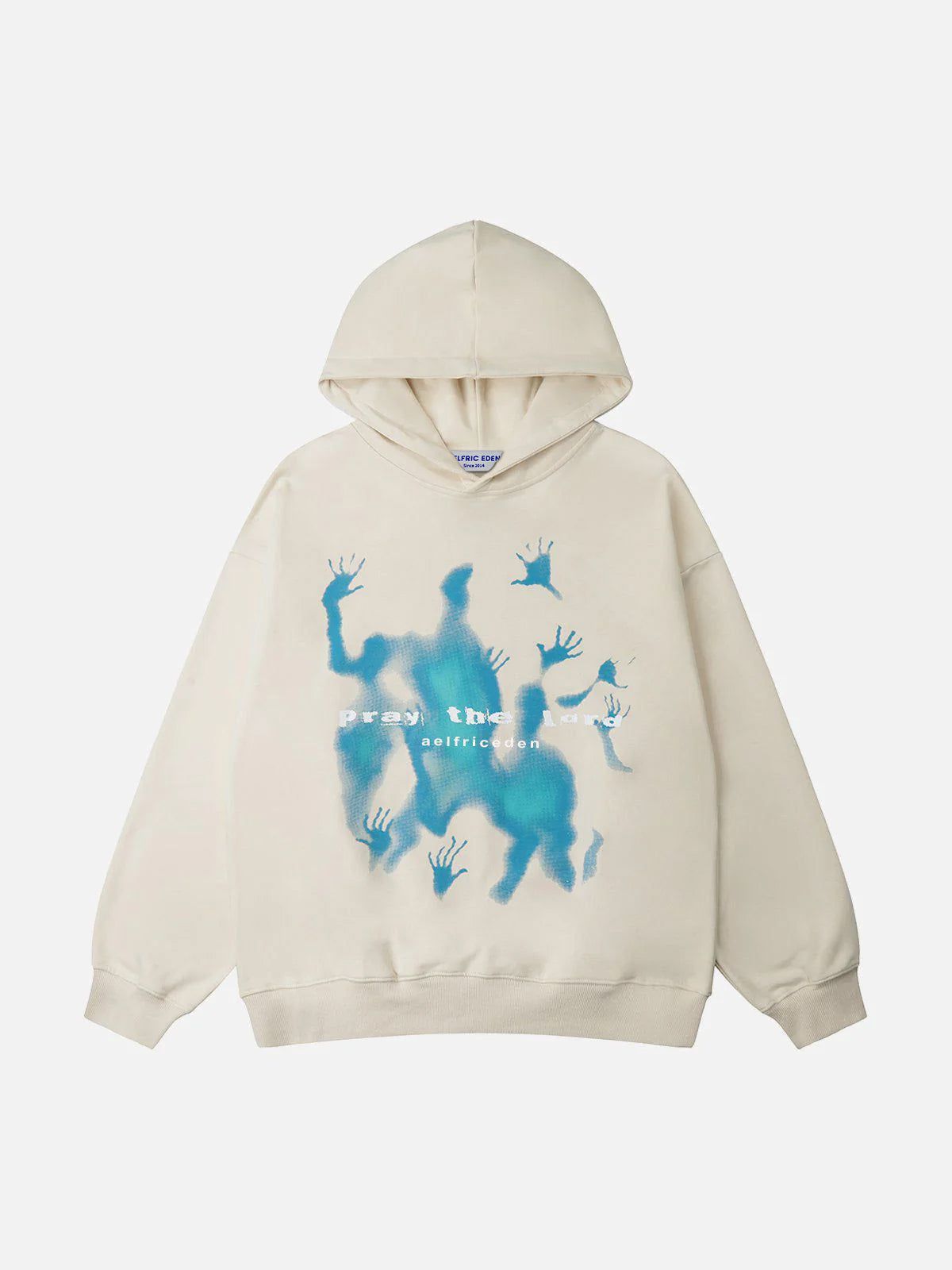 Modea Abstraction Shadow Print Hoodie