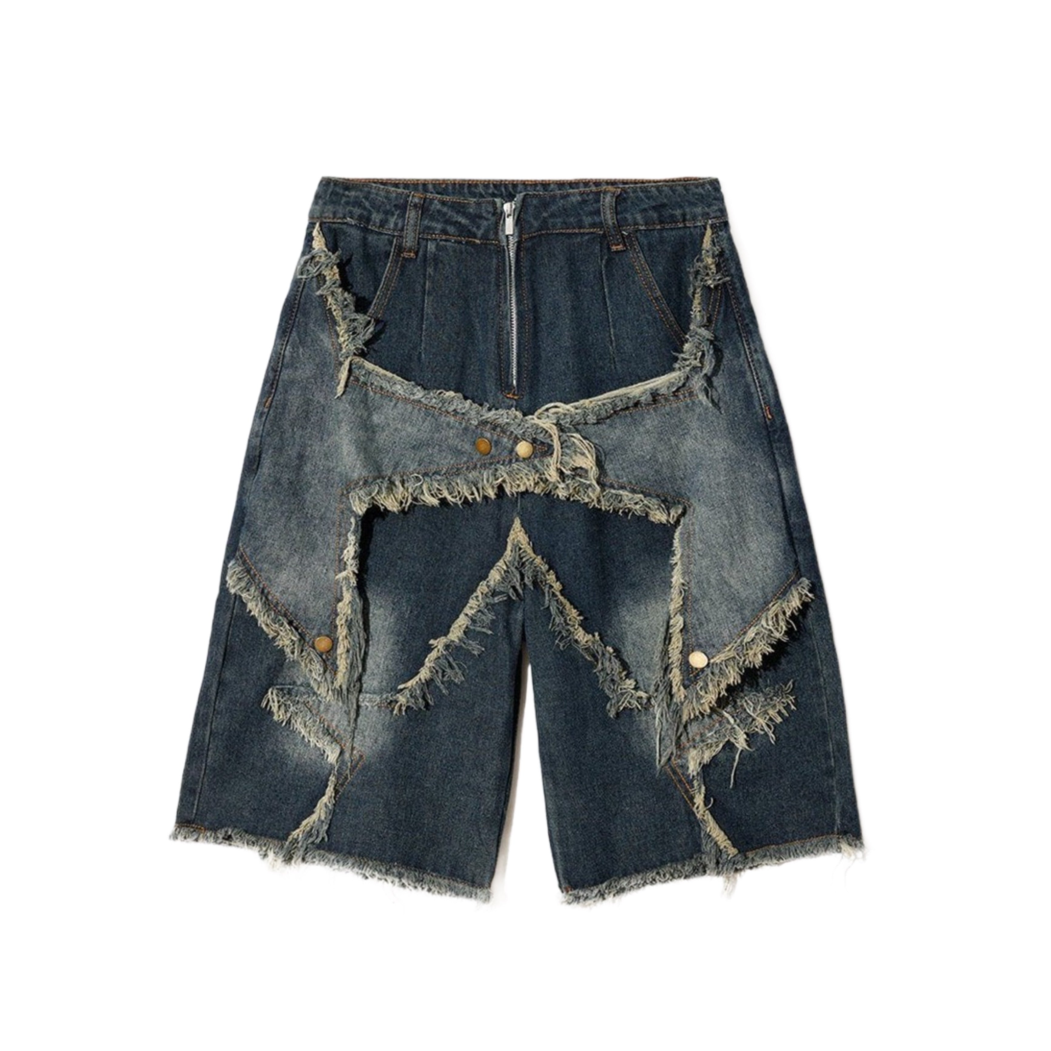 Frayed Star Jorts