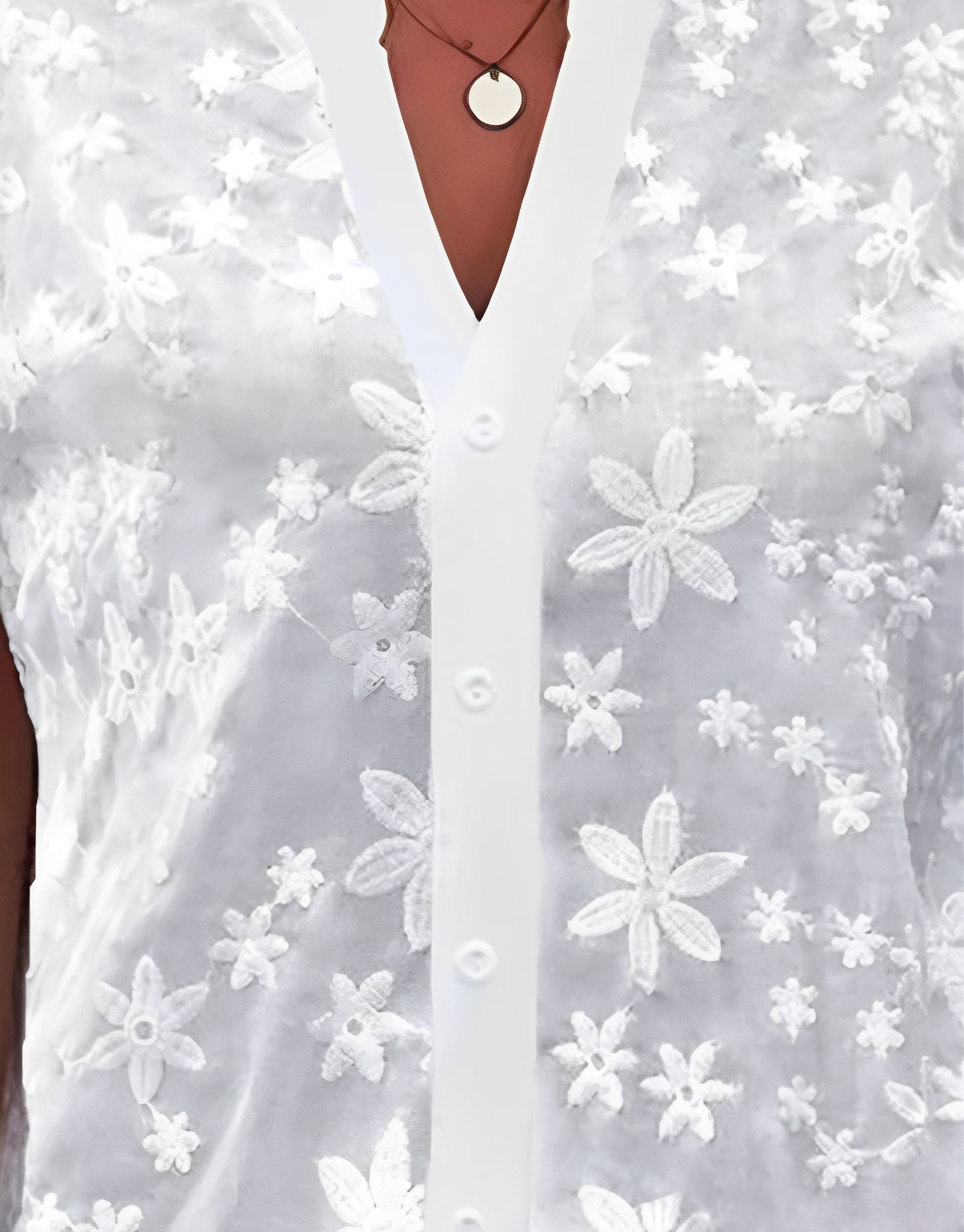 Elegante Blumen-Bluse