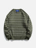 Modea  Solid Stripes Sweater