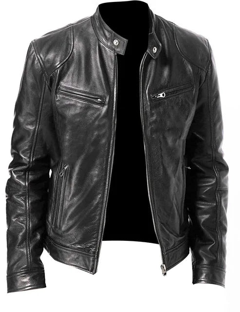 Mode Herren Lederjacke