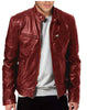 Mode Herren Lederjacke