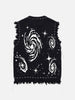 Modea  Starry Night Swirl Graphic Pullover Weste