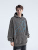 Modea  Washed Lightning Print Hoodie