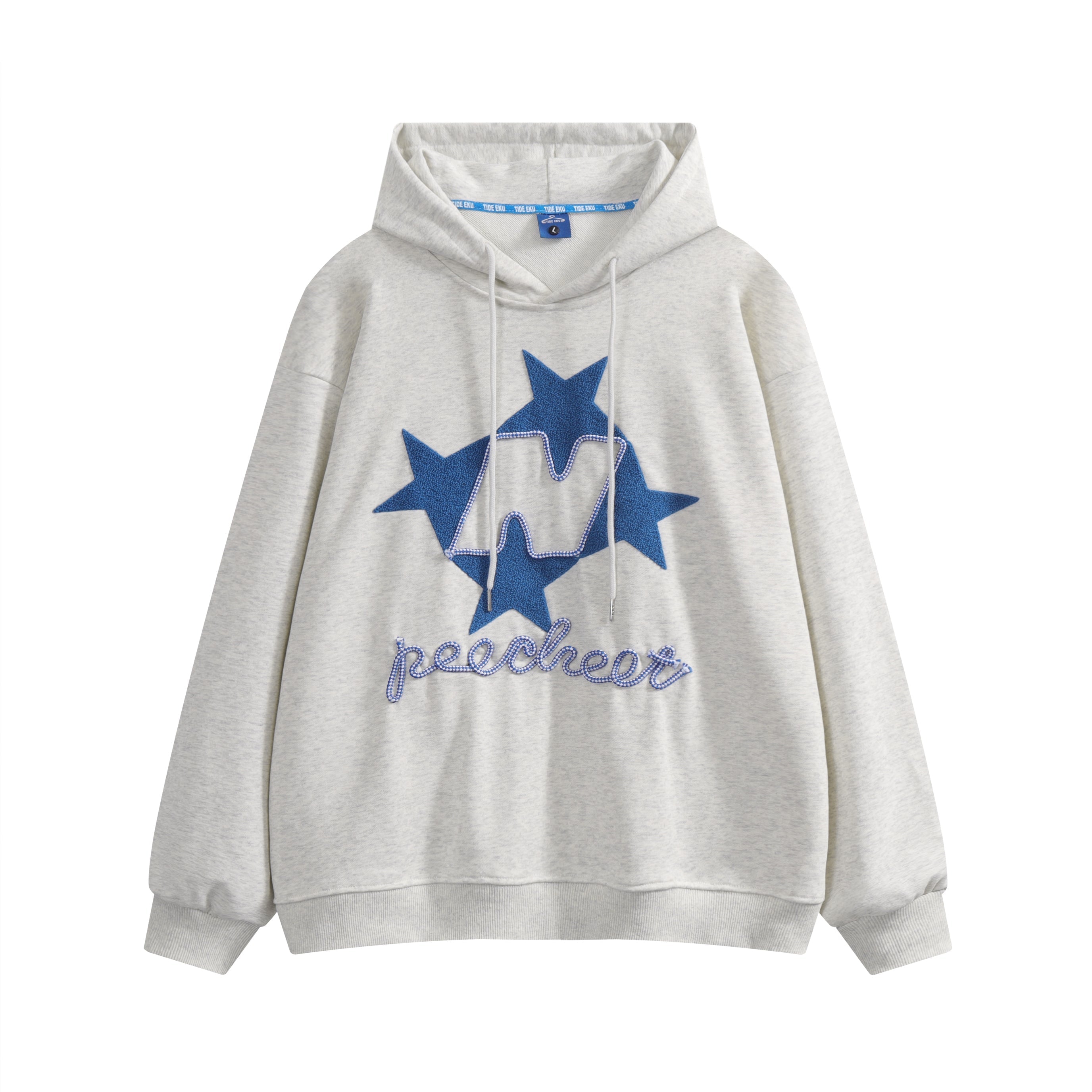 Star Embroidery Hoodie