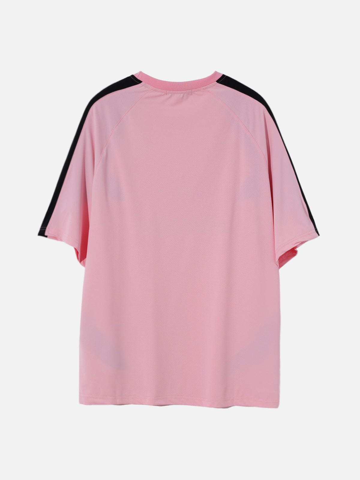 Modea  Pink Colorblock Racing T-Shirt