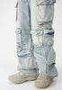 Distressed Multi Pocket Denim