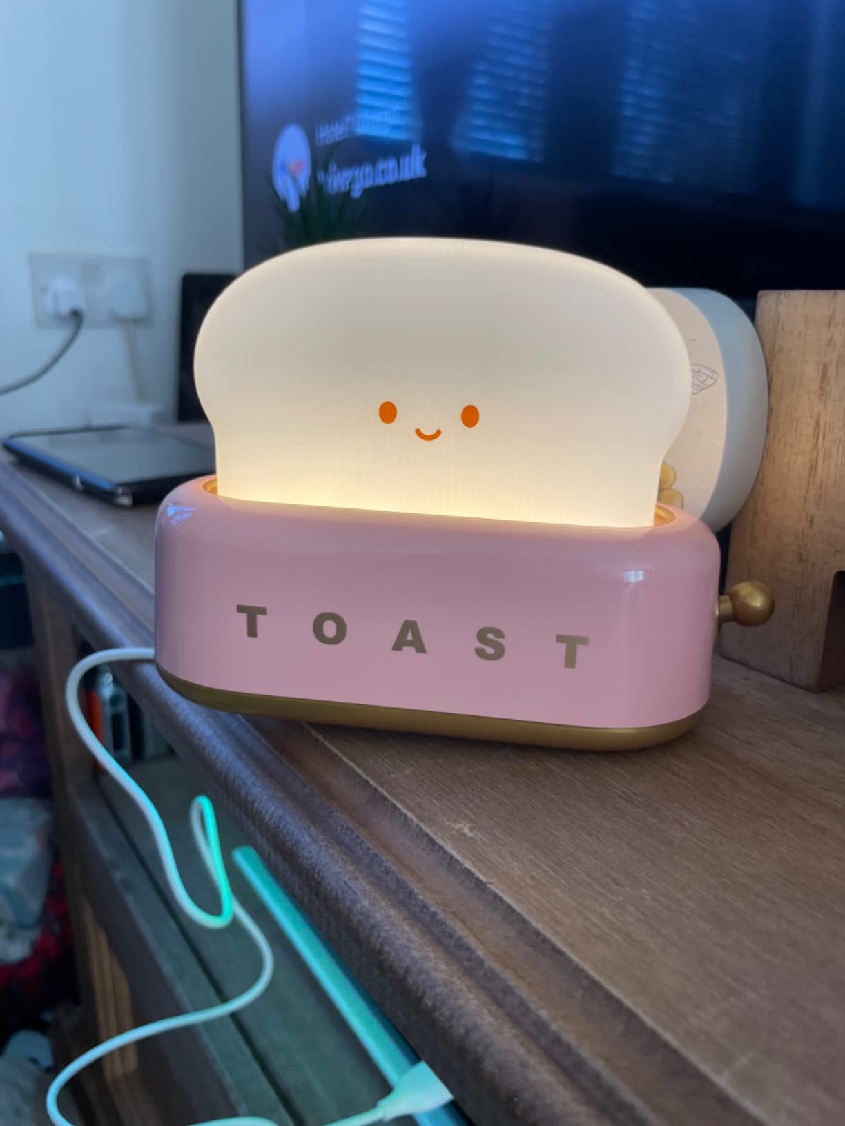 Toasty™ | Cute Toaster Night Light