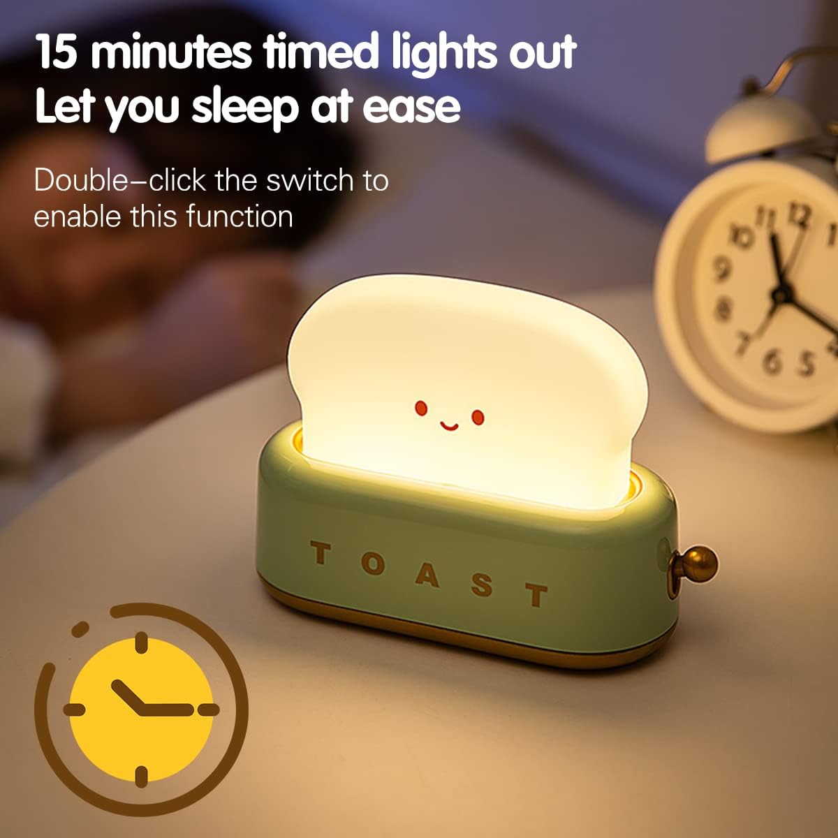 Toasty™ | Cute Toaster Night Light