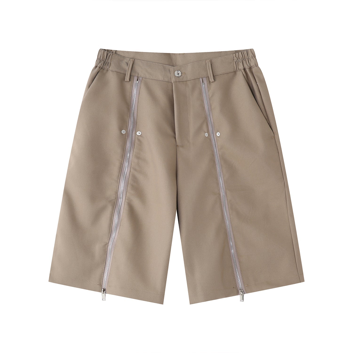 Zip Detail Shorts