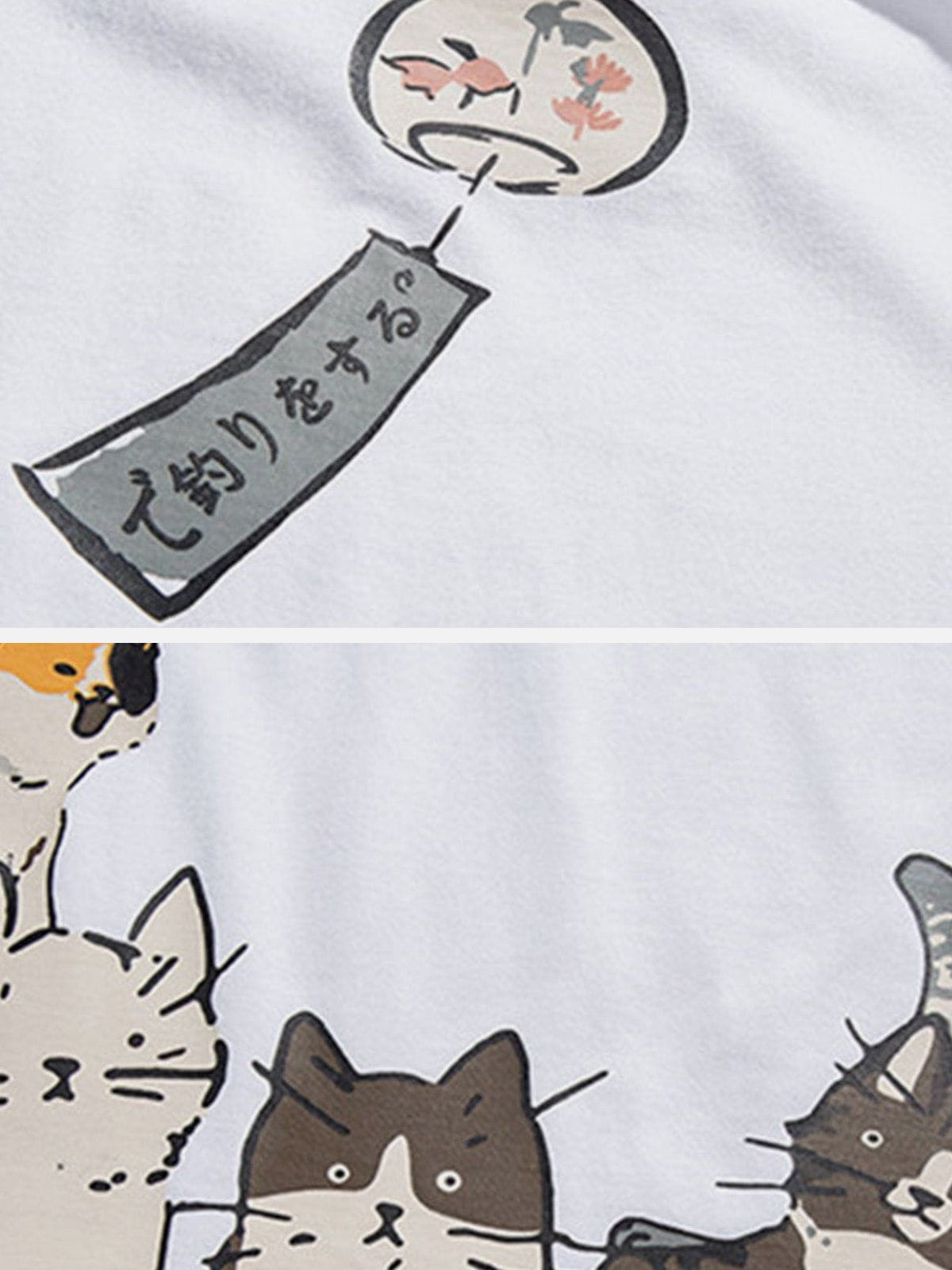 Modea  Campanula Cat Graffiti Grafik-T-Shirt