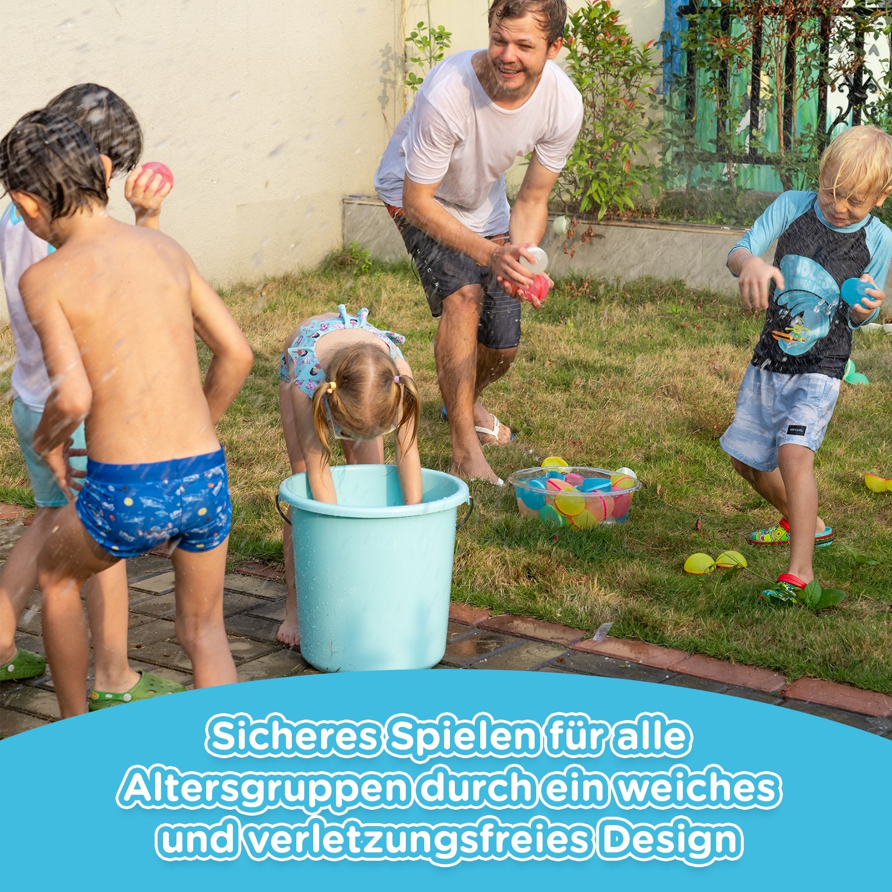 SplashFun™  Wiederverwendbare Wasserballons 10er Pack