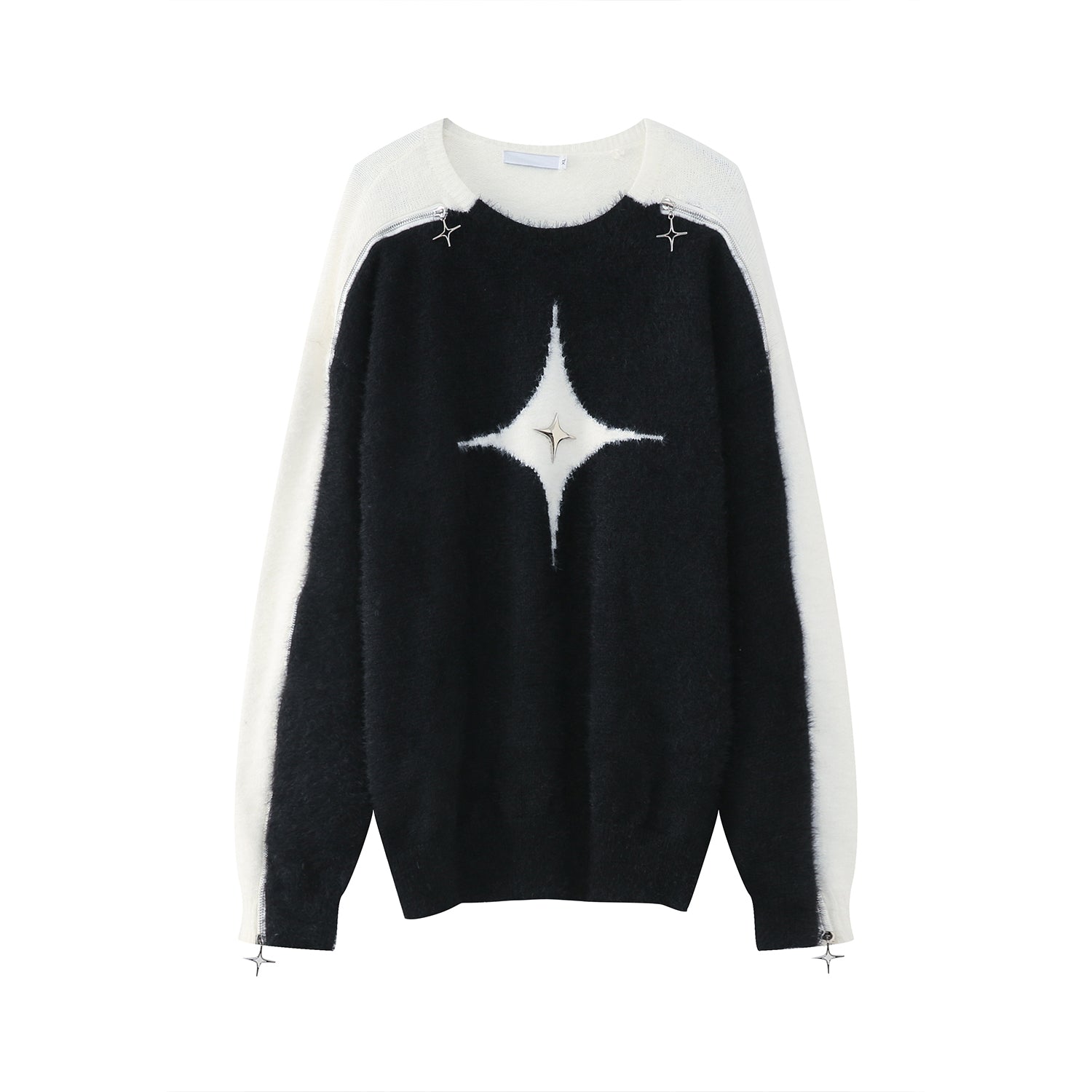 Star Mohair Knit Sweater