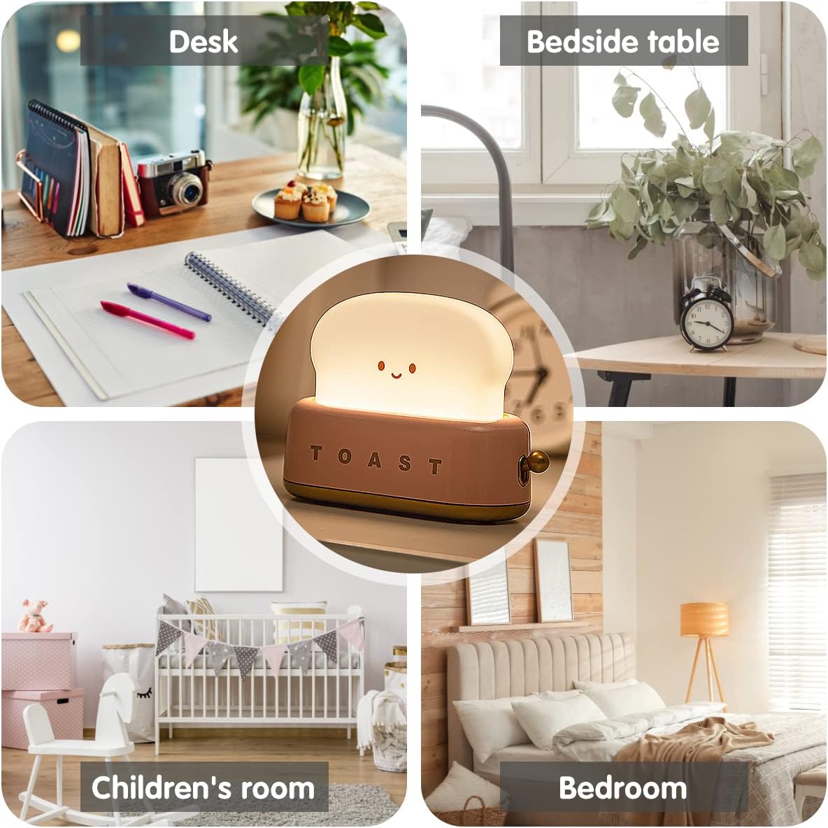 Toasty™ | Cute Toaster Night Light