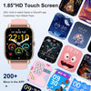 Smartwatch for Men and Women, 1.85 Inch Touchscreen Smart Watch with Bluetooth Calls, IP68 Waterproof Fitness Watch with Heart Rate Monitor, Sleep Monitor, Pedometer, Sports Watch for iOS Android,