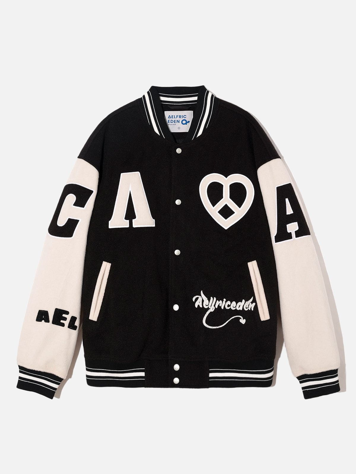 City Of Love Basic Varsity Jacket