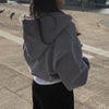 ModaZip Hoodie | langärmliger Zipper für Frauen