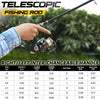 ApexHunter™ Telescopic Fishing Rod + Reel Combos