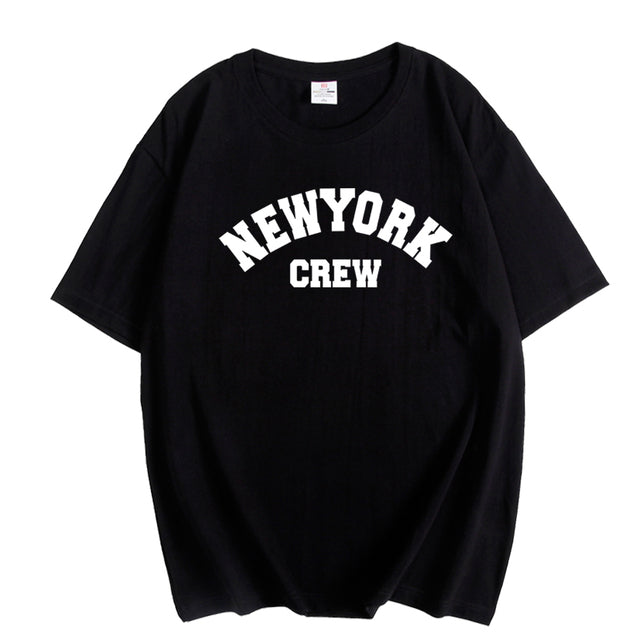 100% Baumwoll NEW York Crew T-Shirt