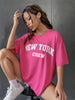 100% Baumwoll NEW York Crew T-Shirt