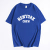 100% Baumwoll NEW York Crew T-Shirt