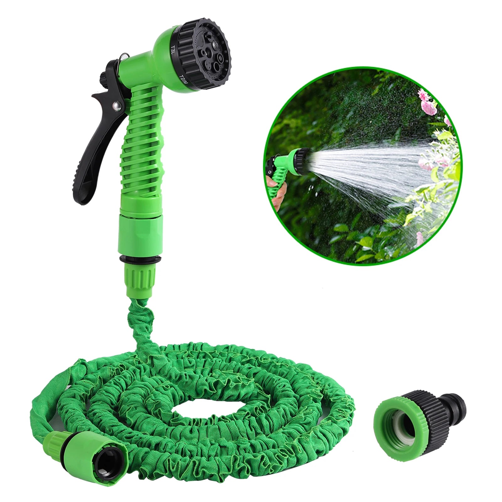 FlexiGreen Gartenschlauch - 15m Dehnbar