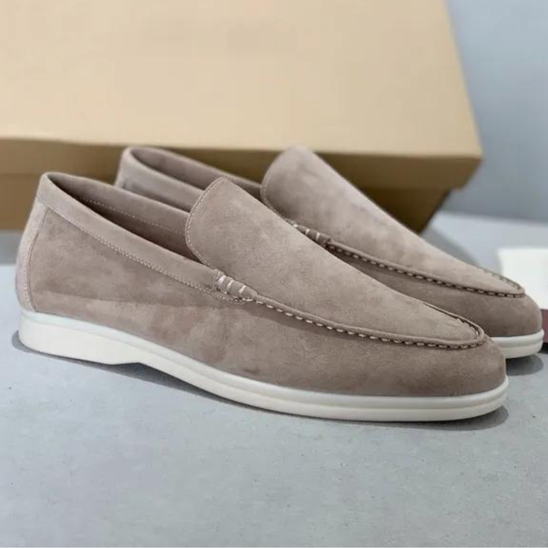 Old Money Suede Loafers