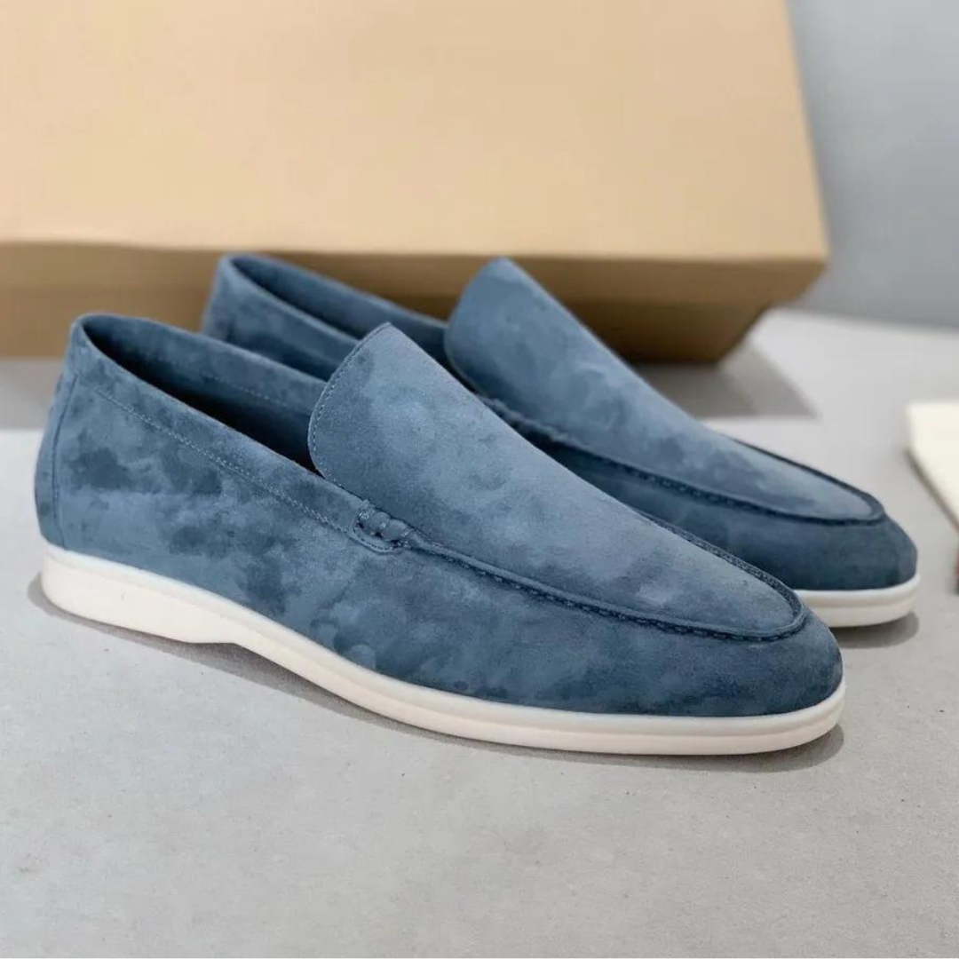 Old Money Suede Loafers