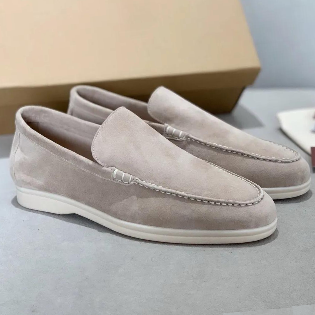 Old Money Suede Loafers