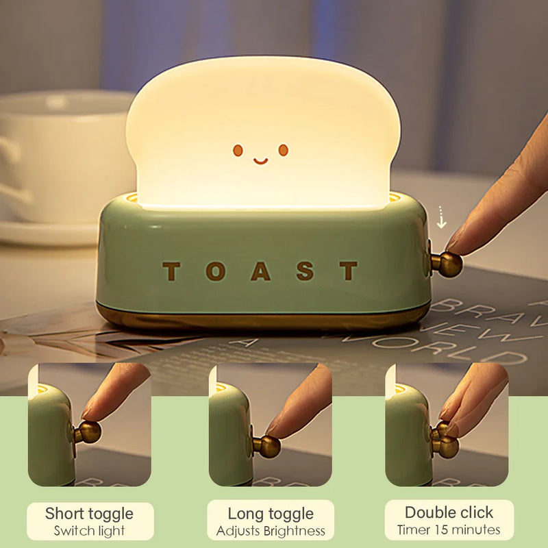 Toasty™ | Cute Toaster Night Light