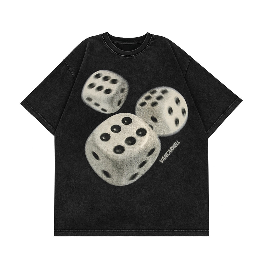 Luck Cube Washed T-Shirt