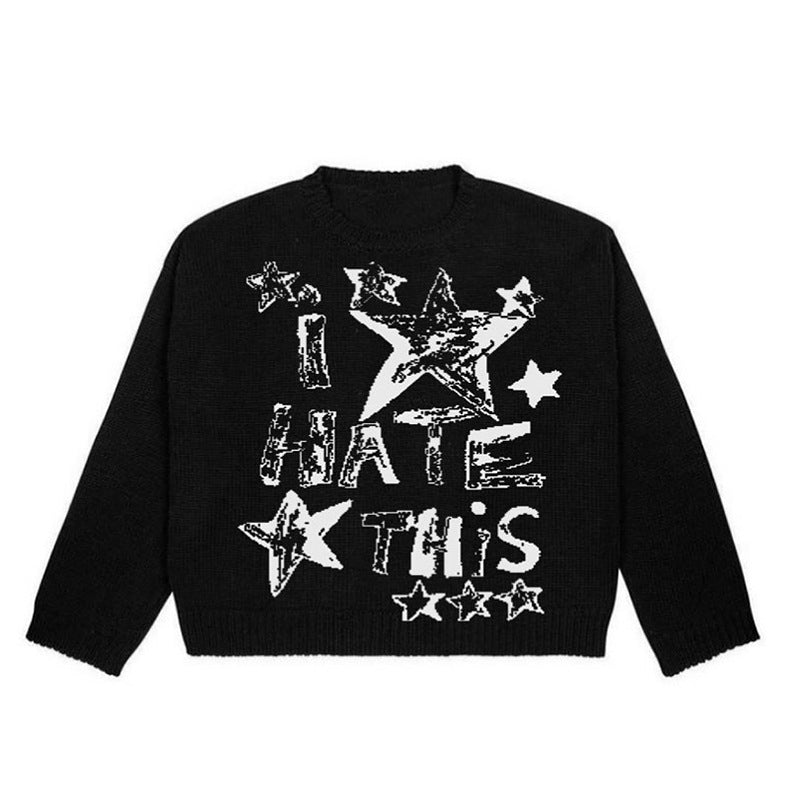 Hate Stars Knit Sweater