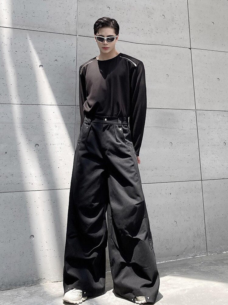 Balloon Wide Leg Pants