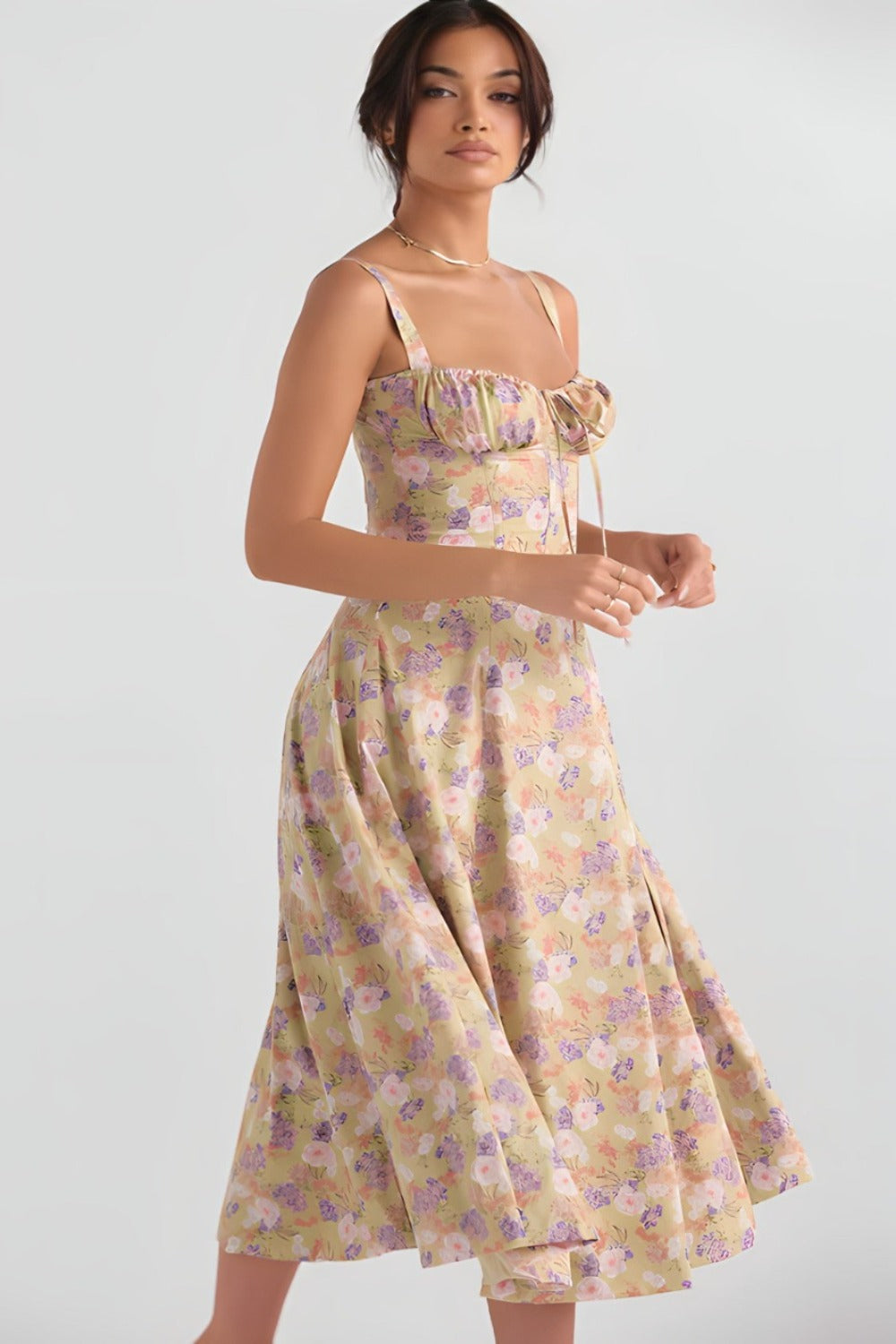 RosaBlossom Vintage Sommerkleid