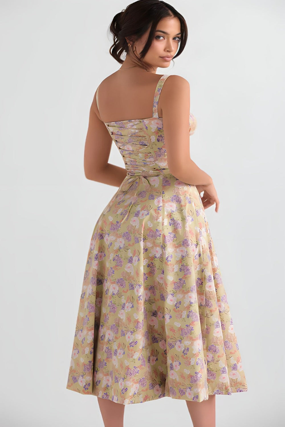 RosaBlossom Vintage Sommerkleid