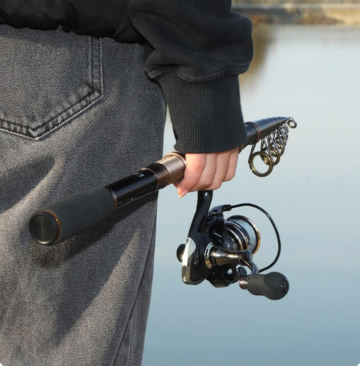 ApexHunter™ Telescopic Fishing Rod + Reel Combos