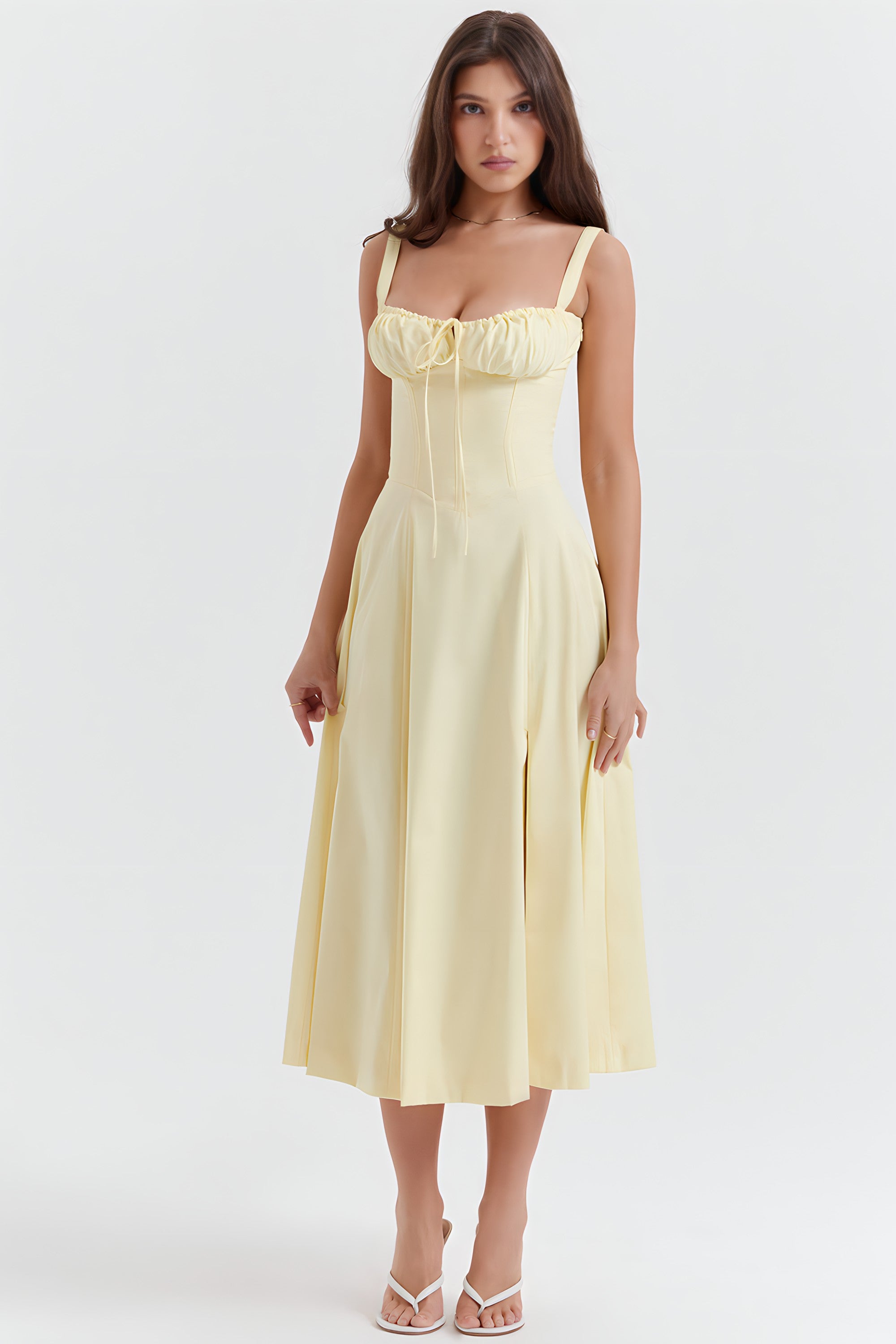 RosaBlossom Vintage Sommerkleid