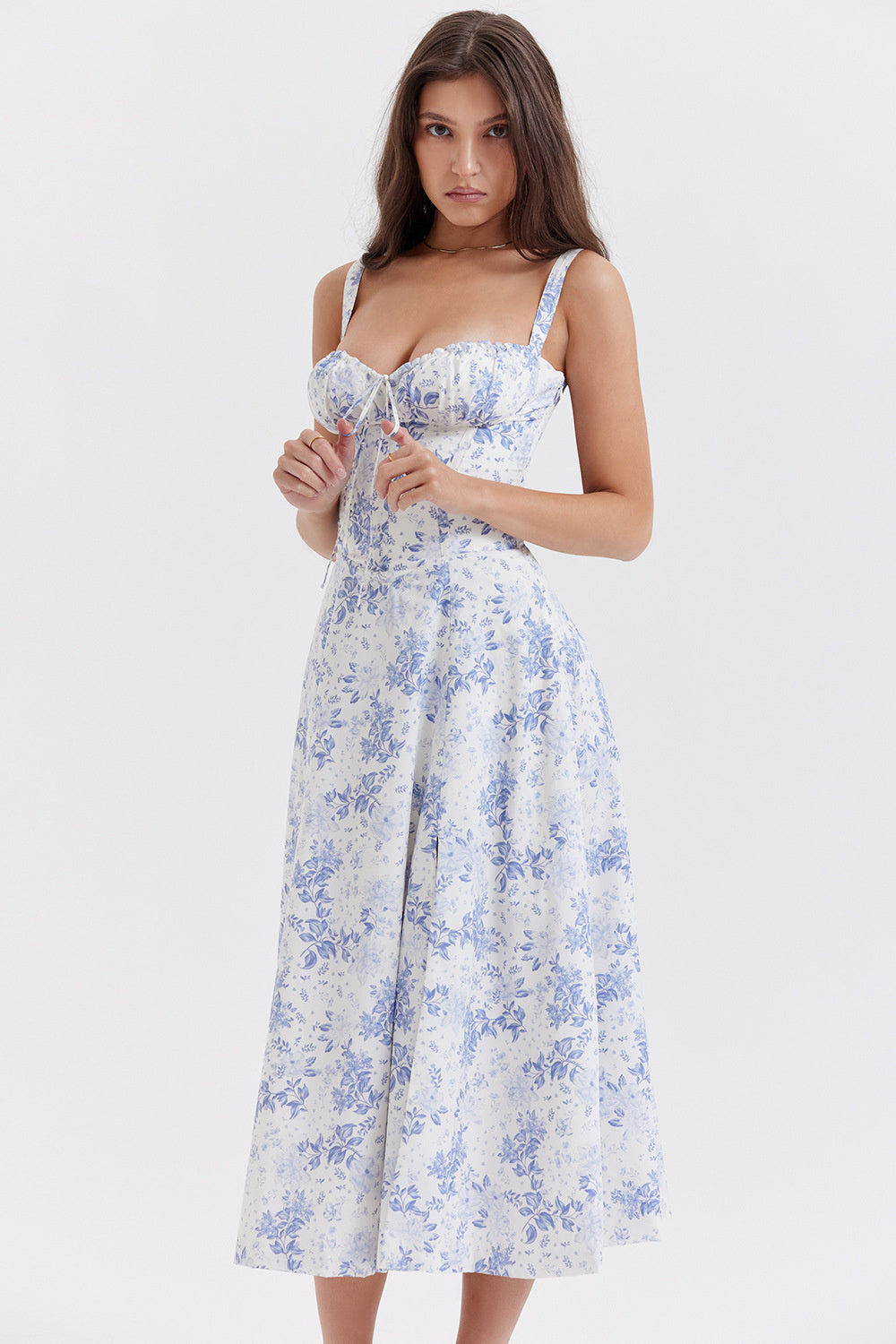 RosaBlossom Vintage Sommerkleid