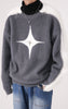 Star Mohair Knit Sweater