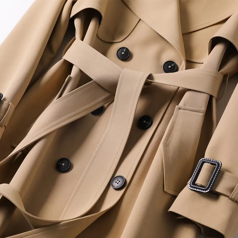 2024 Schicker wasserdichter Trenchcoat