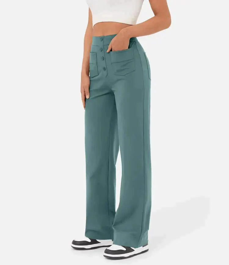 Emma™ | High Waisted Elastic Pants