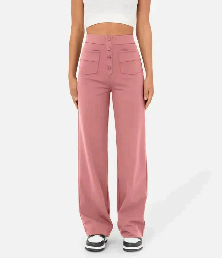 Emma™ | High Waisted Elastic Pants