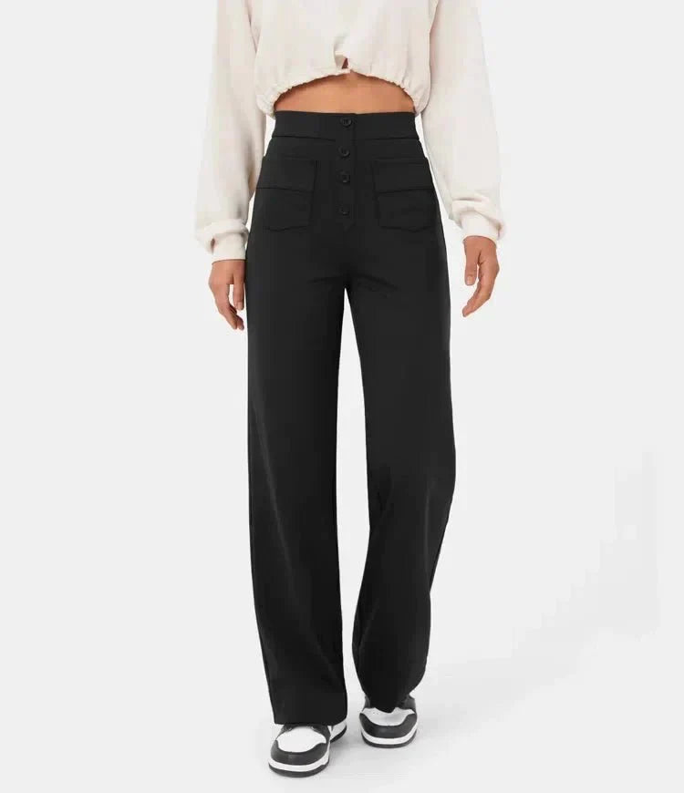 Emma™ | High Waisted Elastic Pants