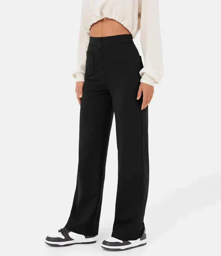 Emma™ | High Waisted Elastic Pants