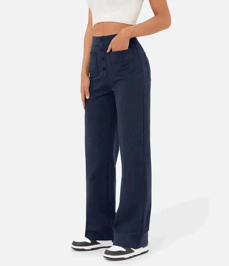 Emma™ | High Waisted Elastic Pants